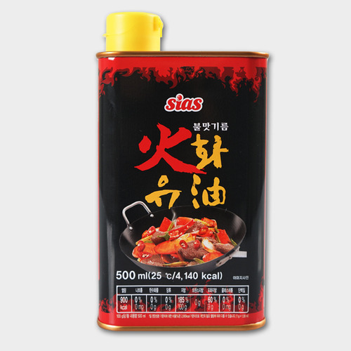 코리원/시아스 불맛기름 화유 500ml/불맛/화유/중화