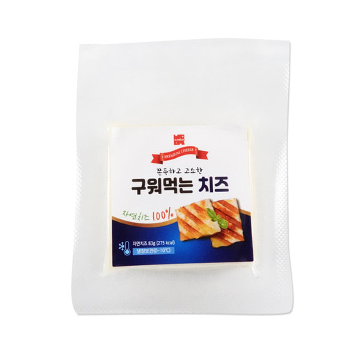 코리원/썬리취 프리미엄 구워먹는치즈 83g/간식/캠핑