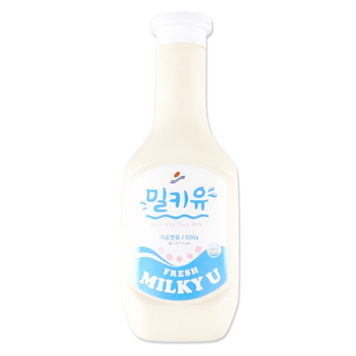 코리원/밀키유(연유) 500g/시럽/빙수/베이커리/디저트