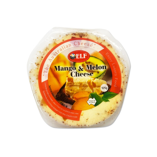 엘프 메론 망고 과일 치즈 125g(디저트 캠핑 간식)